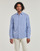 tekstylia Męskie Koszule z długim rękawem Tommy Jeans TJM REG LINEN BLEND SHIRT Niebieski