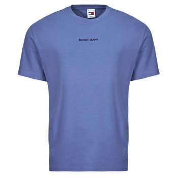 tekstylia Męskie T-shirty z krótkim rękawem Tommy Jeans TJM REG S NEW CLASSICS Niebieski