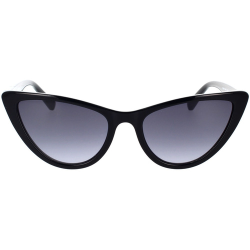 Zegarki & Biżuteria  Damskie okulary przeciwsłoneczne Love Moschino Occhiali da Sole  MOL049/S 807 Czarny