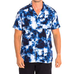 tekstylia Męskie Koszule z długim rękawem La Martina TMC023-PP574-M1081 Marine