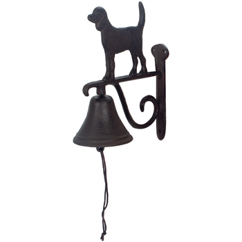 Dom Statuetki i figurki  Signes Grimalt Dog Bell Czarny