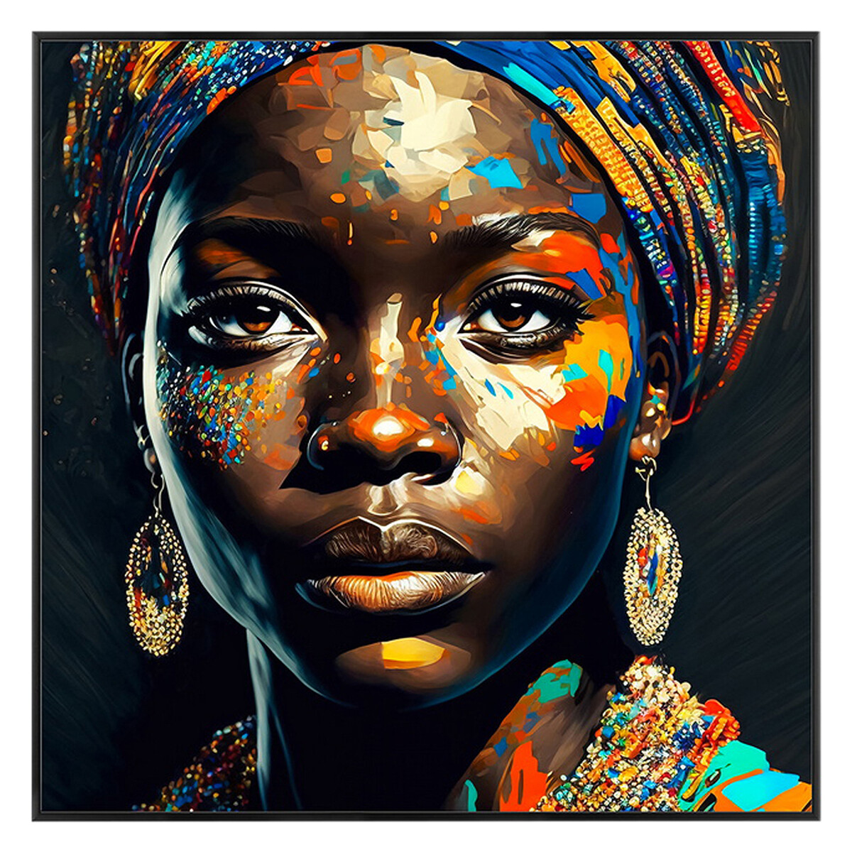 Dom Obrazy Signes Grimalt Afrykańskie Malarstwo Kobiet Czarny
