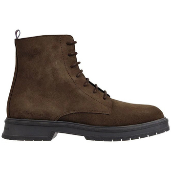Buty Damskie Low boots Tommy Hilfiger Veterboot Suede Brązowy