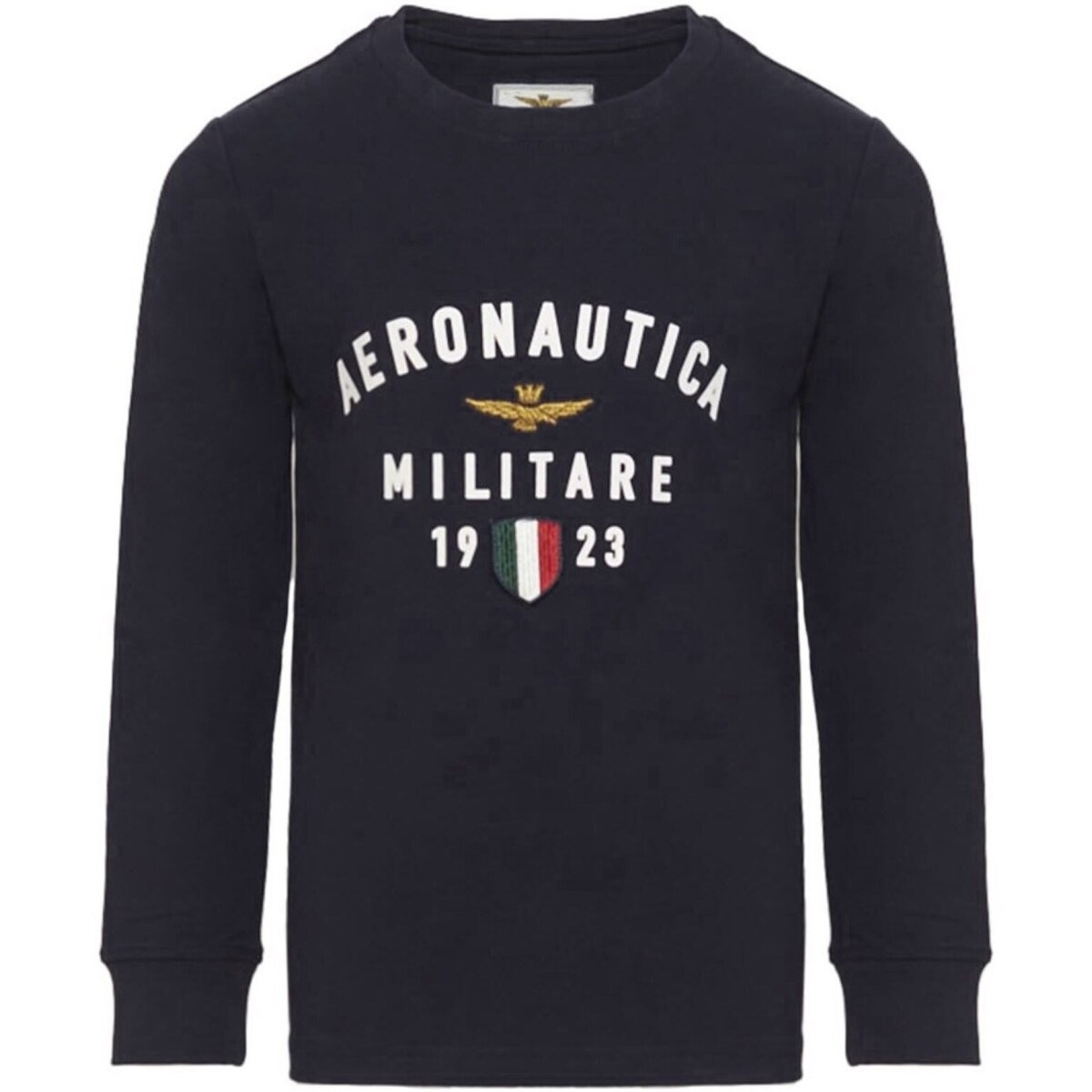 tekstylia Chłopiec Bluzy Aeronautica Militare 232FE88JR Czarny