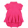 tekstylia Dziewczynka Sukienki krótkie Polo Ralph Lauren SS PEPLUM BU-ONE PIECE-SHORTALL Różowy