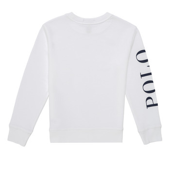 Polo Ralph Lauren LS CN-KNIT SHIRTS-SWEATSHIRT Biały