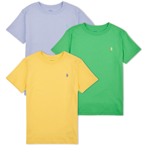 tekstylia Dziecko T-shirty z krótkim rękawem Polo Ralph Lauren 3PKCNSSTEE-SETS-GIFT BOX SET Wielokolorowy