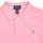 tekstylia Chłopiec Koszulki polo z krótkim rękawem Polo Ralph Lauren SS KC-TOPS-KNIT Różowy