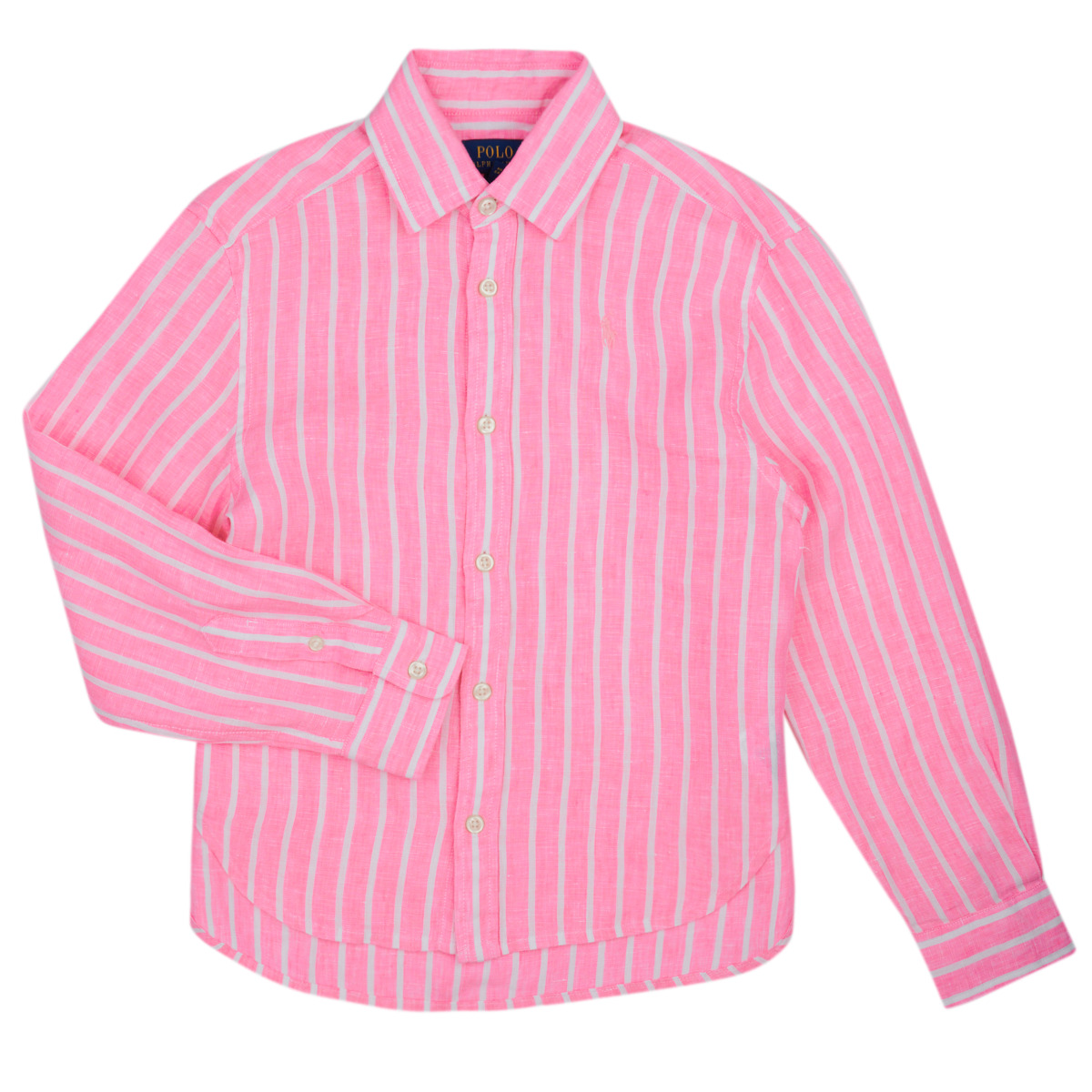 tekstylia Dziewczynka Koszule Polo Ralph Lauren LISMORESHIRT-SHIRTS-BUTTON FRONT SHIRT Wielokolorowy