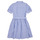 tekstylia Dziewczynka Sukienki krótkie Polo Ralph Lauren FAHARLIDRSS-DRESSES-DAY DRESS Niebieski / Biały