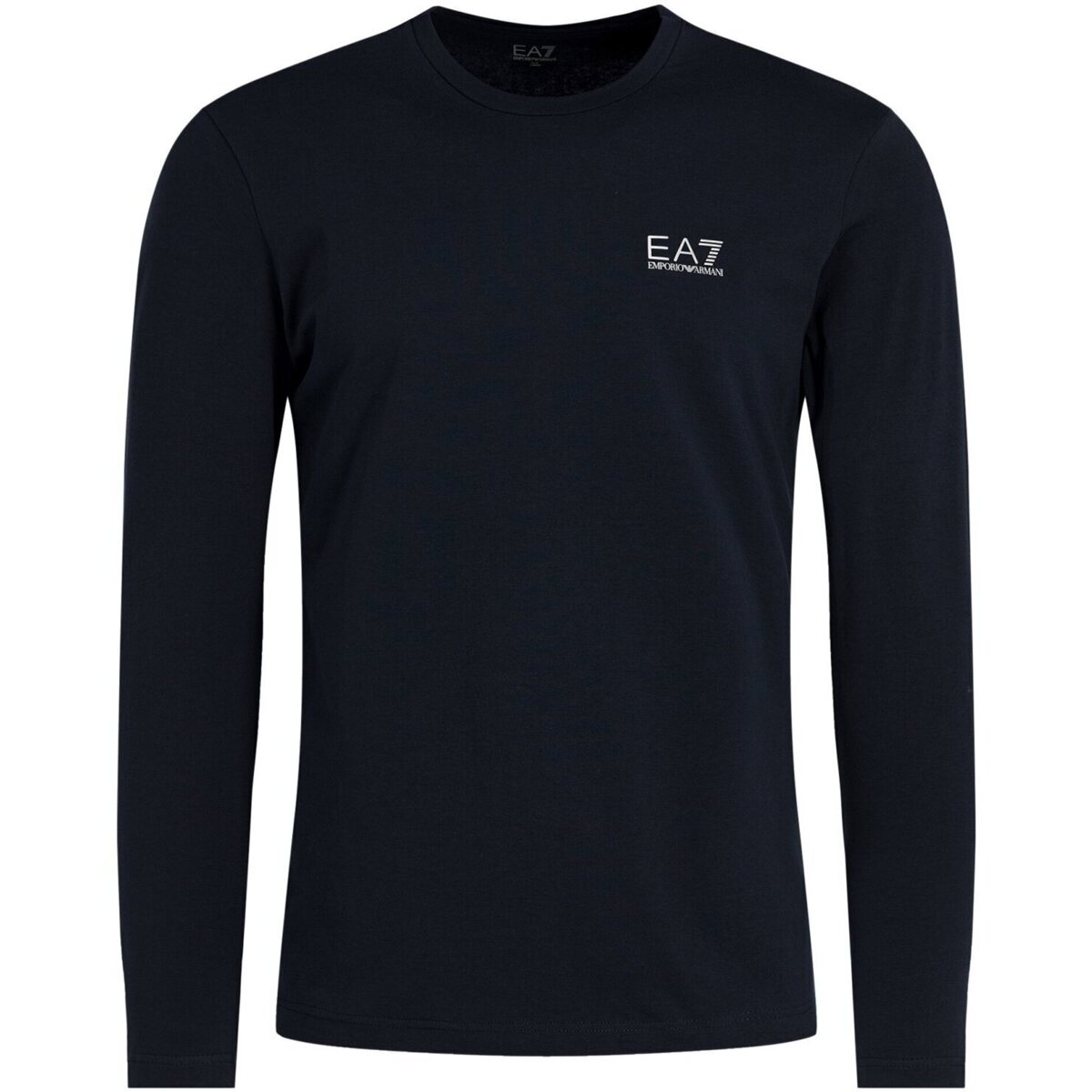 tekstylia Męskie T-shirty z długim rękawem Emporio Armani EA7 8NPT55 PJM5Z Niebieski
