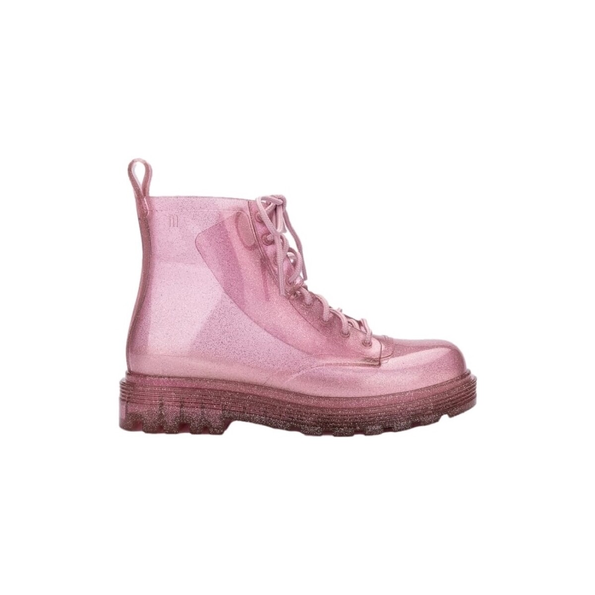 Buty Dziecko Kozaki i kalosze Melissa MINI  Coturno K - Glitter Pink Różowy