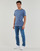 tekstylia Męskie T-shirty z krótkim rękawem Guess CLASSIC PIMA Niebieski
