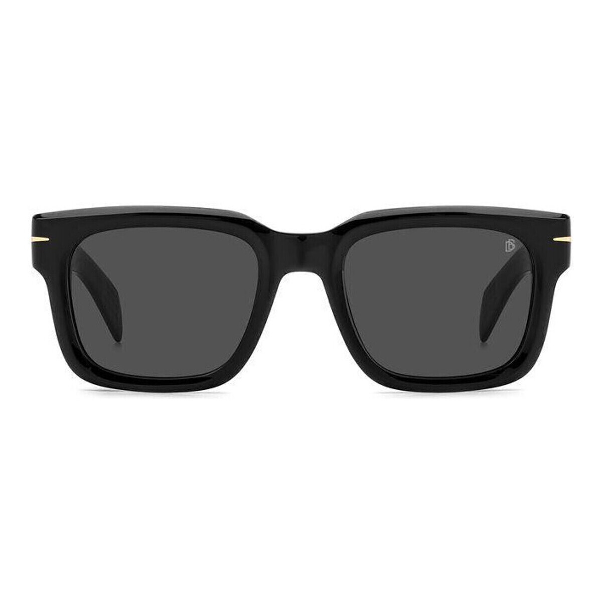 Zegarki & Biżuteria  okulary przeciwsłoneczne David Beckham Occhiali da Sole  DB7100/S 807 Czarny