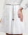 tekstylia Damskie Sukienki krótkie MICHAEL Michael Kors COTTON MINI DRESS Biały