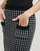 tekstylia Damskie Spódnice Karl Lagerfeld boucle knit skirt Czarny / Biały