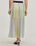 tekstylia Damskie Spódnice Karl Lagerfeld stripe pleated skirt Wielokolorowy