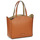 Torby Damskie Torby shopper Karl Lagerfeld K/CIRCLE LG TOTE PERFORATED Cognac