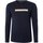 tekstylia Męskie T-shirty z długim rękawem Emporio Armani 111023 3F517 Niebieski