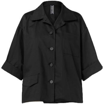 tekstylia Damskie Płaszcze Wendy Trendy Jacket 221210 - Black Czarny