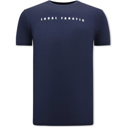 tekstylia Męskie T-shirty z krótkim rękawem Local Fanatic 146180524 Niebieski