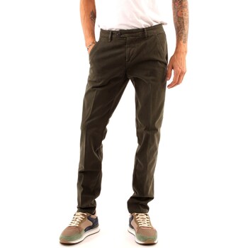 tekstylia Męskie Spodnie bojówki Roy Rogers RRU013C8700112 Zielony