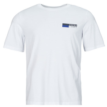 tekstylia Męskie T-shirty z krótkim rękawem Jack & Jones JJECORP LOGO TEE PLAY SS O-NECK Biały