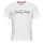 tekstylia Męskie T-shirty z krótkim rękawem Jack & Jones JJZURI TEE SS CREW NECK Biały