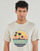 tekstylia Męskie T-shirty z krótkim rękawem Jack & Jones JJSUMMER VIBE TEE SS CREW NECK Beżowy