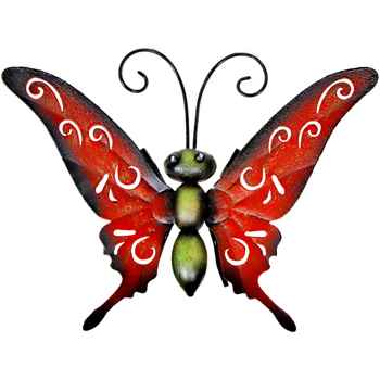 Signes Grimalt Ornament Ścienny Motyla Czerwony