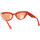 Zegarki & Biżuteria  okulary przeciwsłoneczne Bottega Veneta Occhiali da Sole  BV1249S 004 Pomarańczowy