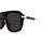 Zegarki & Biżuteria  okulary przeciwsłoneczne Gucci Occhiali da Sole  GG1309S 005 Czarny