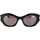 Zegarki & Biżuteria  okulary przeciwsłoneczne Yves Saint Laurent Occhiali da Sole Saint Laurent SL 639 001 Czarny
