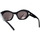 Zegarki & Biżuteria  okulary przeciwsłoneczne Yves Saint Laurent Occhiali da Sole Saint Laurent SL 639 001 Czarny
