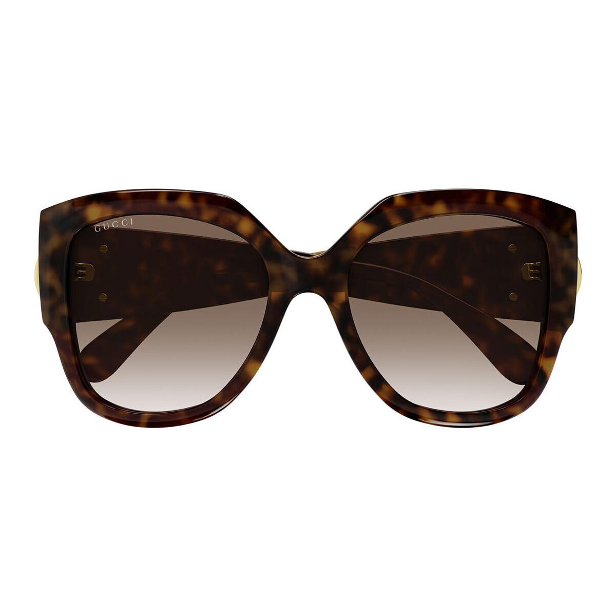 Zegarki & Biżuteria  Damskie okulary przeciwsłoneczne Gucci Occhiali da Sole  GG1407S 003 Brązowy
