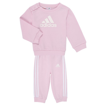 tekstylia Dziewczynka Zestawy dresowe Adidas Sportswear I BOS Jog FT Różowy