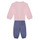 tekstylia Dziewczynka Zestawy dresowe Adidas Sportswear I BOS LOGO JOG Różowy / Szary