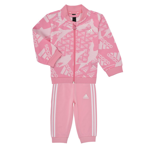 tekstylia Dziewczynka Zestawy dresowe Adidas Sportswear I CAMLOG TS Różowy