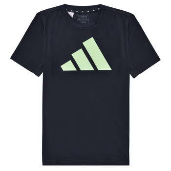 tekstylia Chłopiec T-shirty z krótkim rękawem Adidas Sportswear U TR-ES LOGO T Carbone / Zielony