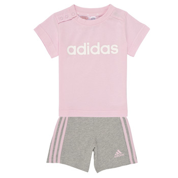 Adidas Sportswear I LIN CO T SET Różowy / Szary