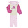 tekstylia Dziewczynka Zestawy dresowe Adidas Sportswear I CB FT JOG Różowy / Ecru
