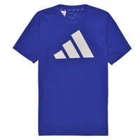 tekstylia Chłopiec T-shirty z krótkim rękawem Adidas Sportswear U TR-ES LOGO T Niebieski / Biały