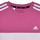 tekstylia Dziewczynka T-shirty z krótkim rękawem Adidas Sportswear J 3S TIB T Różowy / Biały