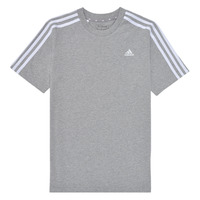 tekstylia Dziecko T-shirty z krótkim rękawem Adidas Sportswear U 3S TEE Szary / Biały