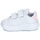 Buty Dziewczynka Trampki niskie Adidas Sportswear ADVANTAGE CF I Biały / Różowy