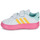 Buty Dziewczynka Trampki niskie Adidas Sportswear GRAND COURT MINNIE CF I Biały / Różowy