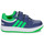 Buty Chłopiec Trampki niskie Adidas Sportswear HOOPS 3.0 CF C Niebieski / Zielony