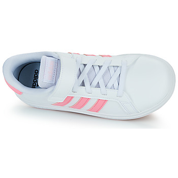Adidas Sportswear GRAND COURT 2.0 EL K Biały / Różowy