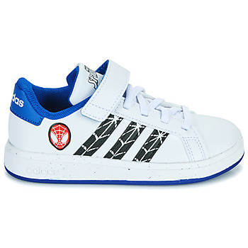 Adidas Sportswear GRAND COURT SPIDER-MAN EL K Biały / Niebieski