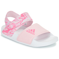 Buty Dziewczynka Sandały Adidas Sportswear ADILETTE SANDAL K Różowy / Biały